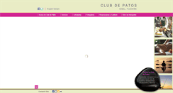 Desktop Screenshot of clubdepatos.com