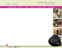 Tablet Screenshot of clubdepatos.com